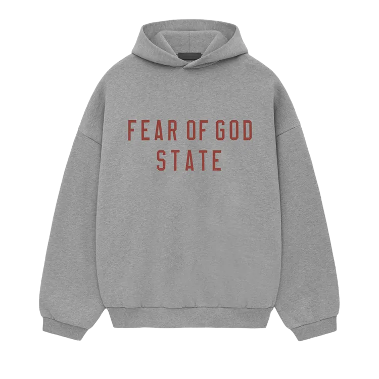 Fear of God Essentials Fleece Hoodie Dark Heather