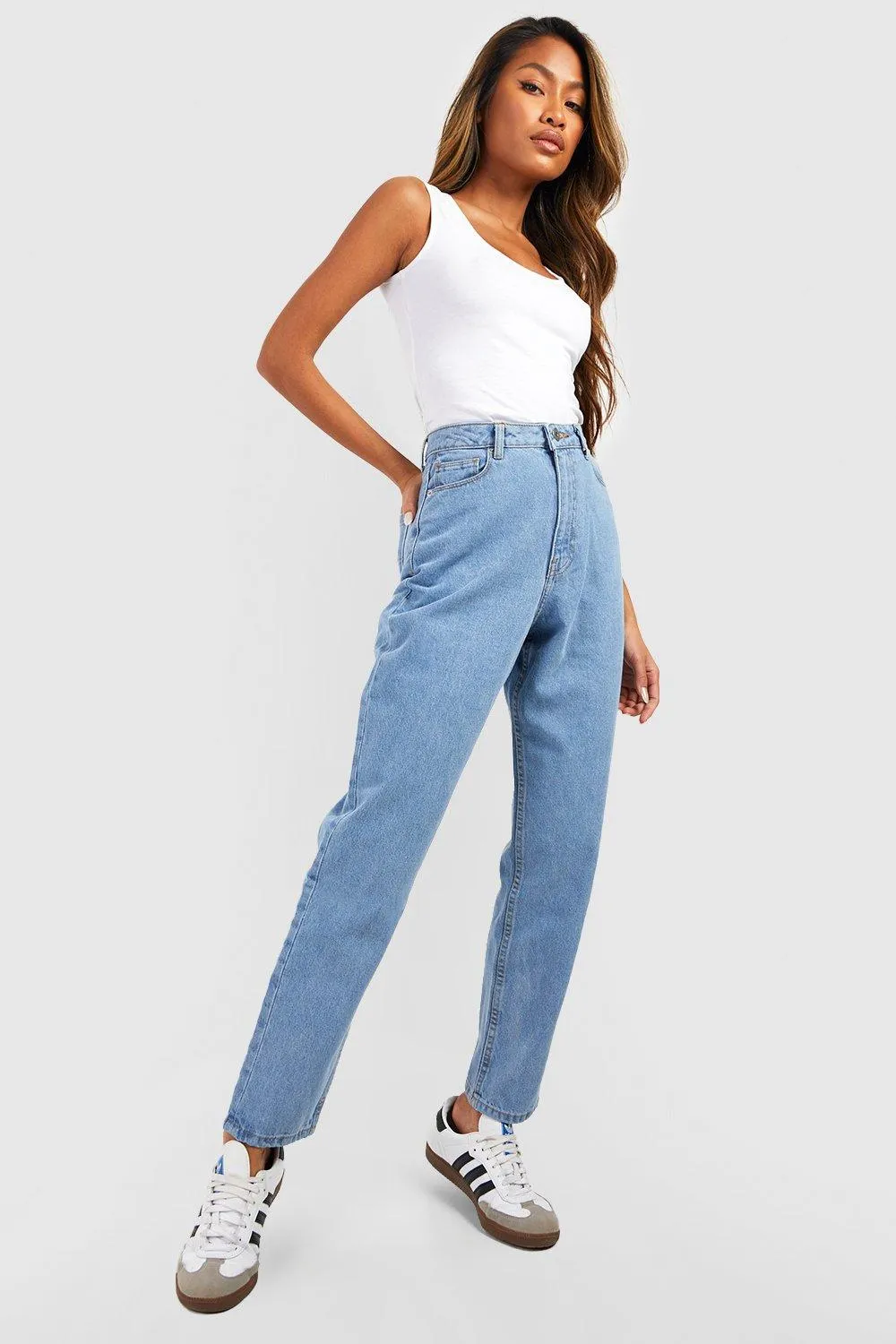 High Waisted Mom Jeans