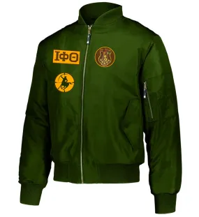 Iota Phi Theta Bomber Jacket Patches