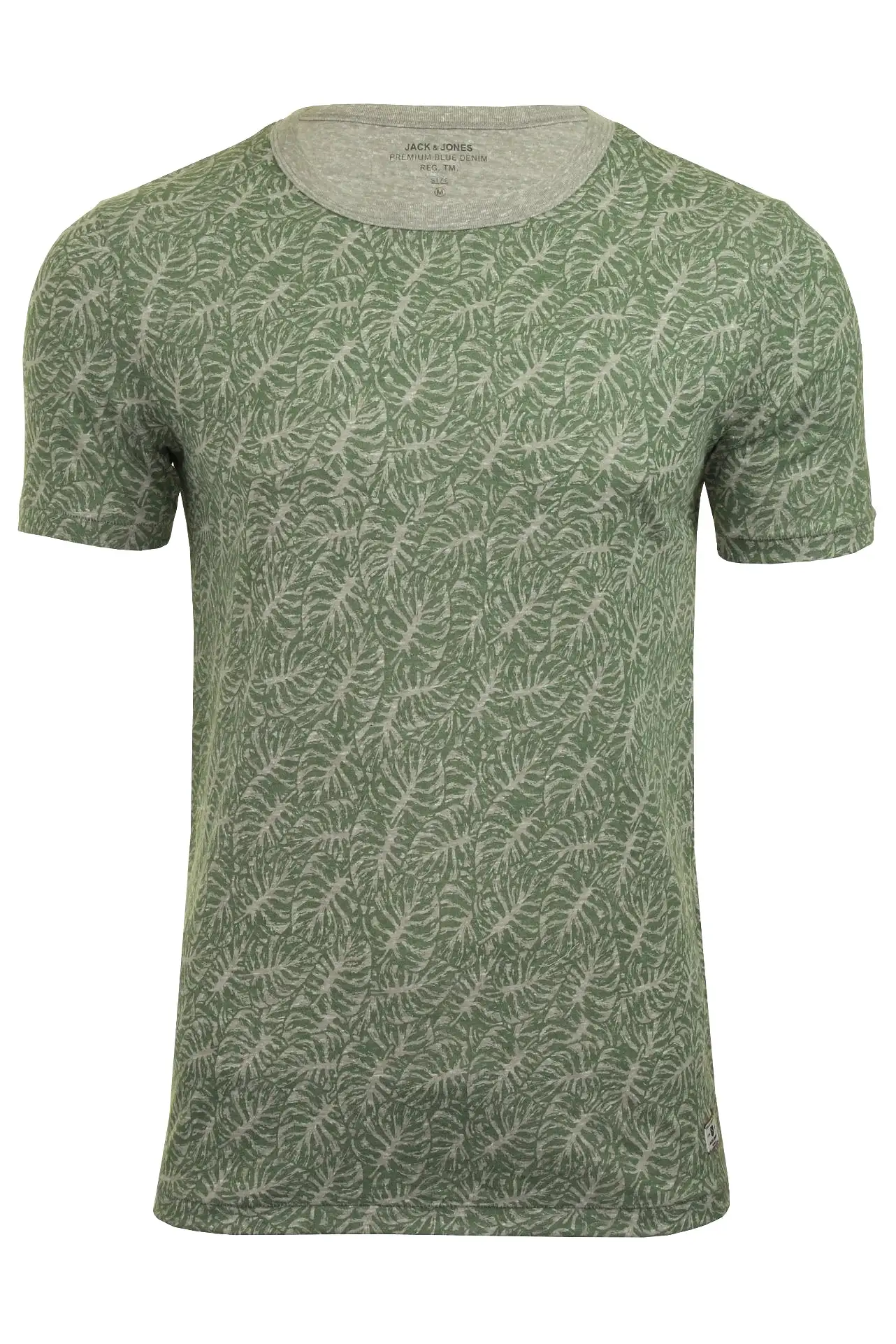 Jack & Jones Mens Crew Neck T-Shirt 'JPRRON' - Short Sleeved