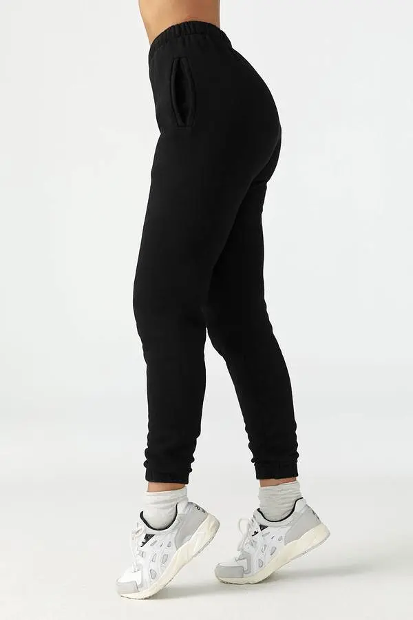 Joah Brown Empire Jogger Sweatpant Black