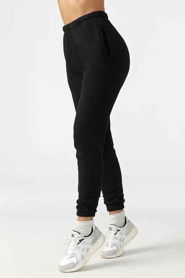 Joah Brown Empire Jogger Sweatpant Black