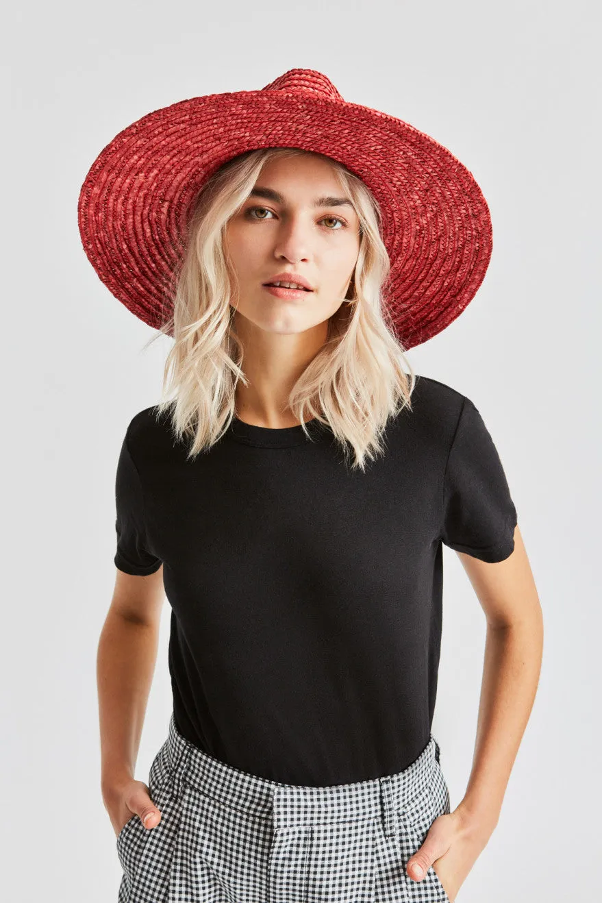 Joanna Hat - Lava Red