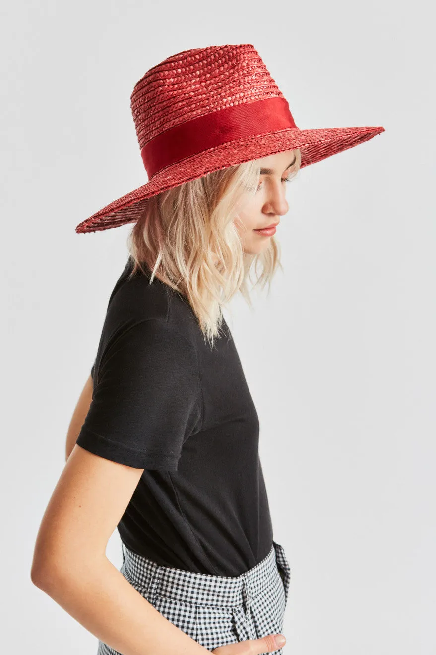 Joanna Hat - Lava Red