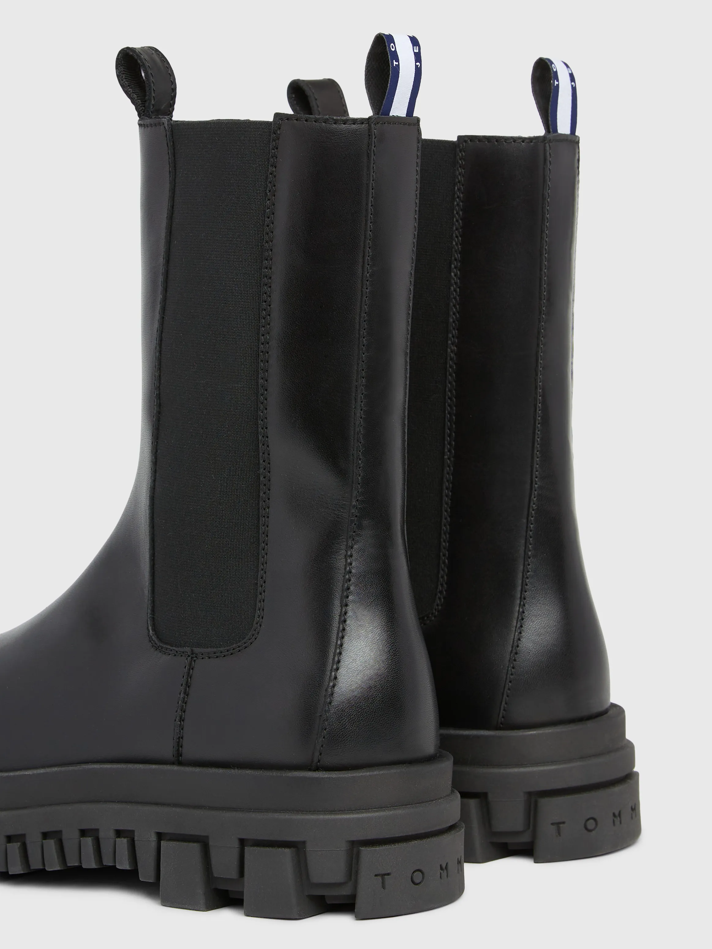 Leather Cleat Chelsea Boots | Boots | Tommy Jeans