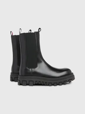 Leather Cleat Chelsea Boots | Boots | Tommy Jeans