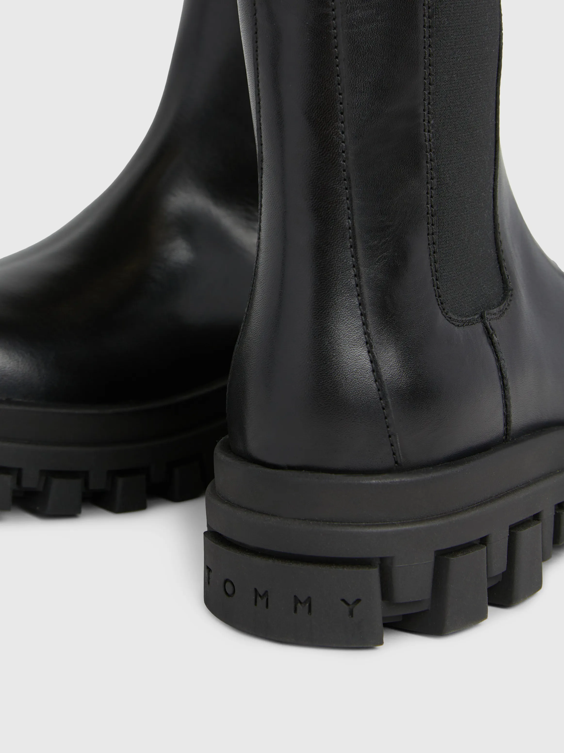 Leather Cleat Chelsea Boots | Boots | Tommy Jeans