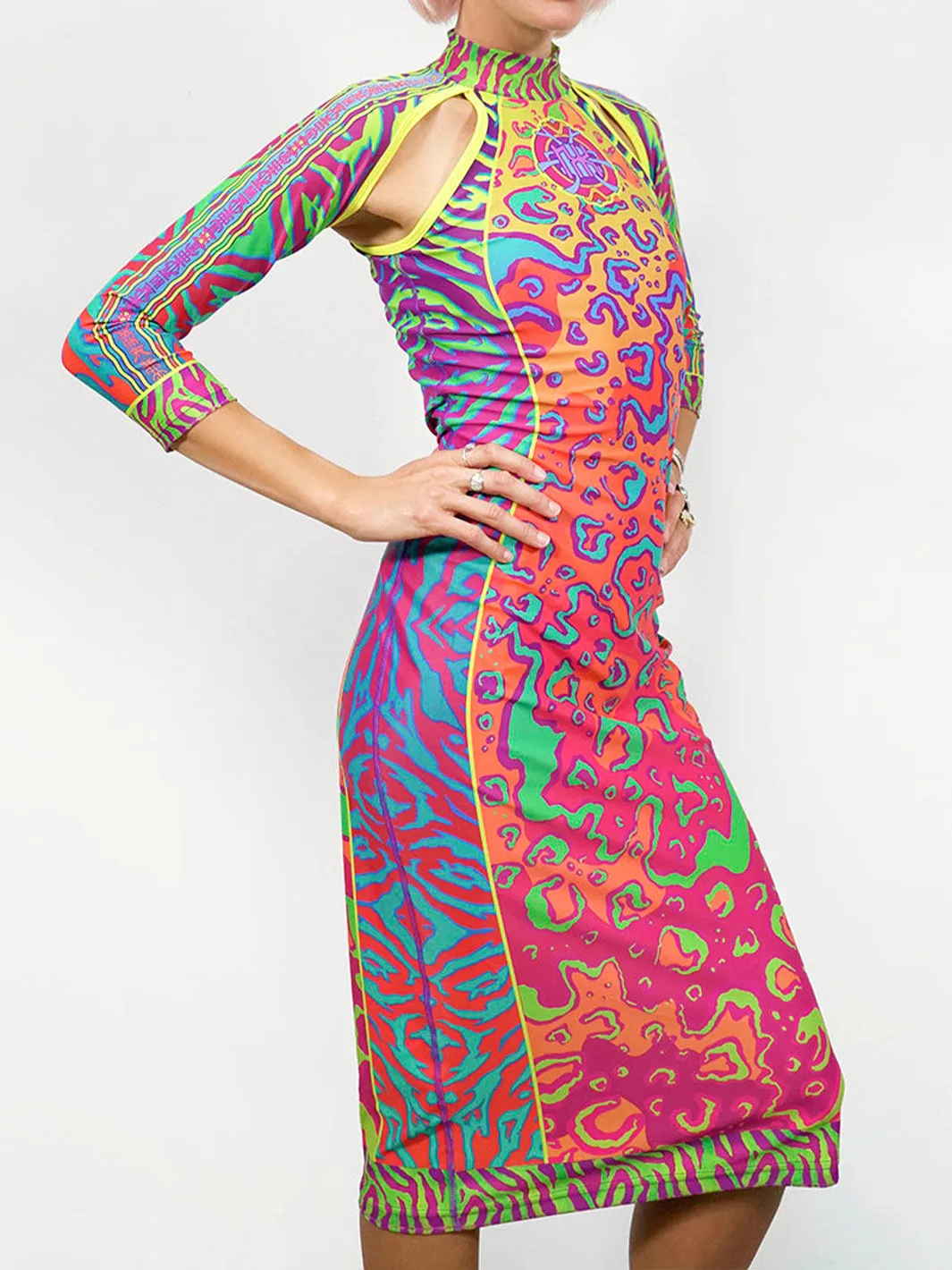 LIGHTNING SUNRISE MAXI DRESS