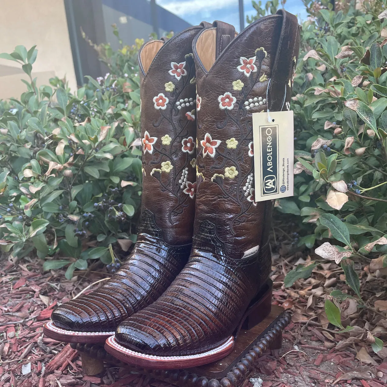 Lizard Print Cowgirl Boots