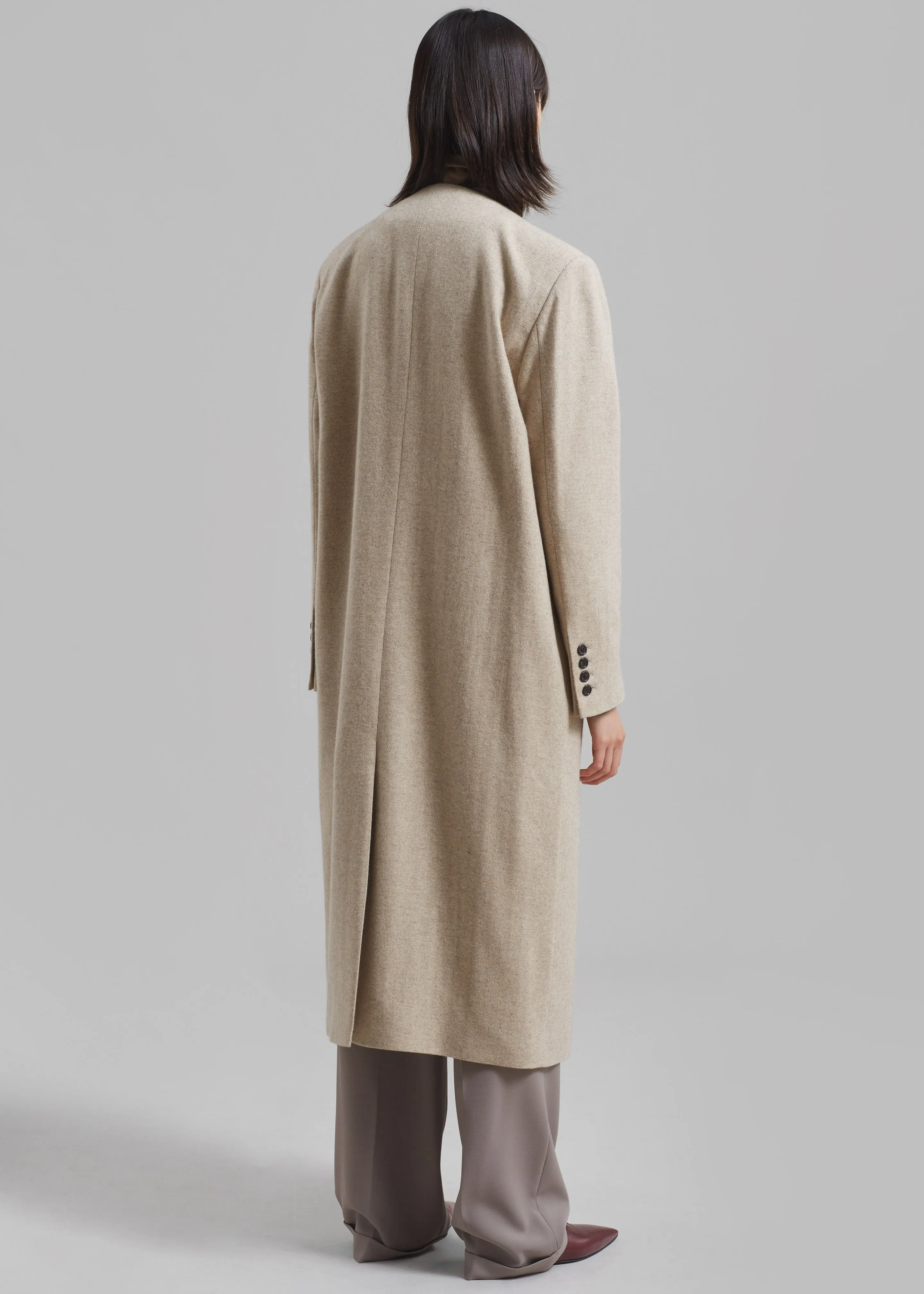 Lyla Wool Coat - Beige