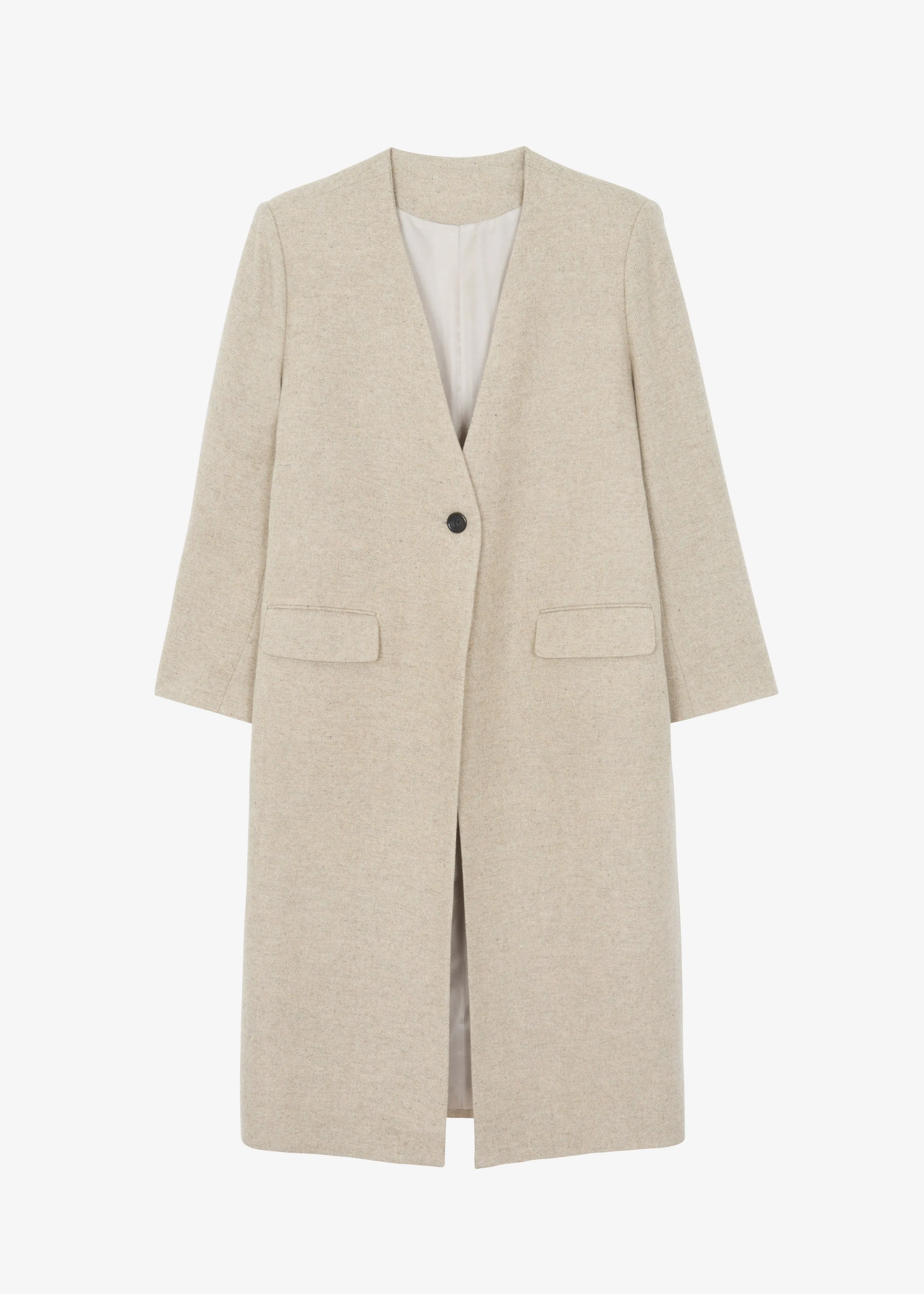 Lyla Wool Coat - Beige