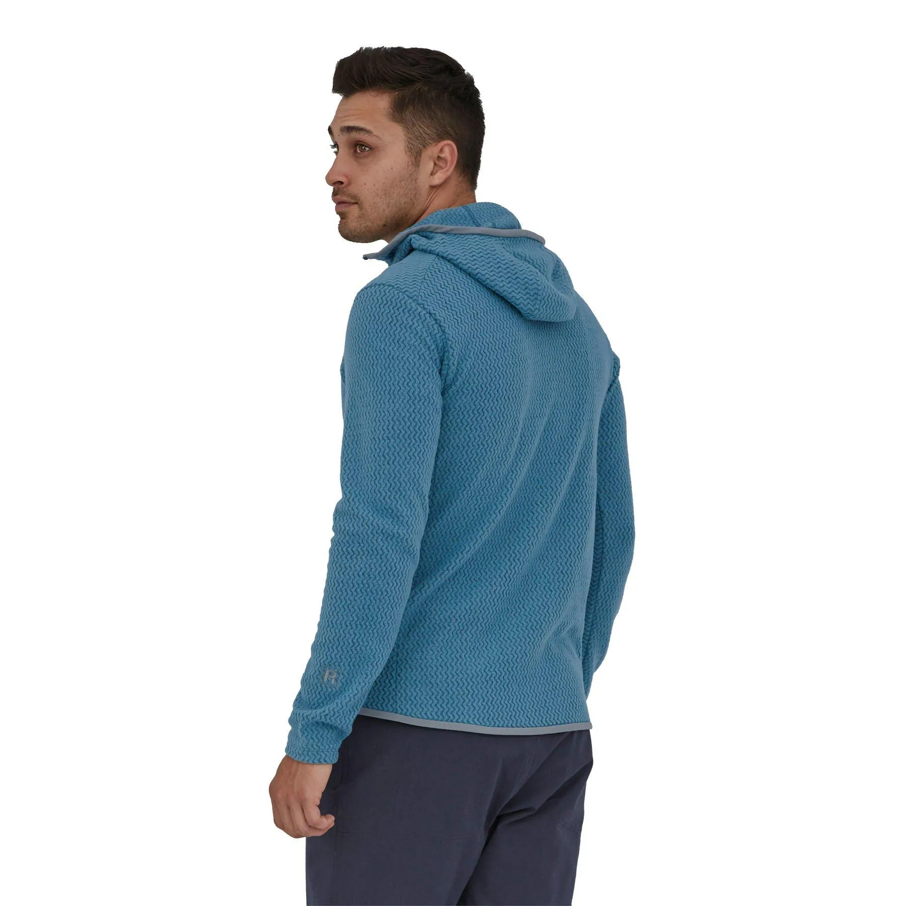 Men's R1 Air Full-Zip Hoody - Wavy Blue