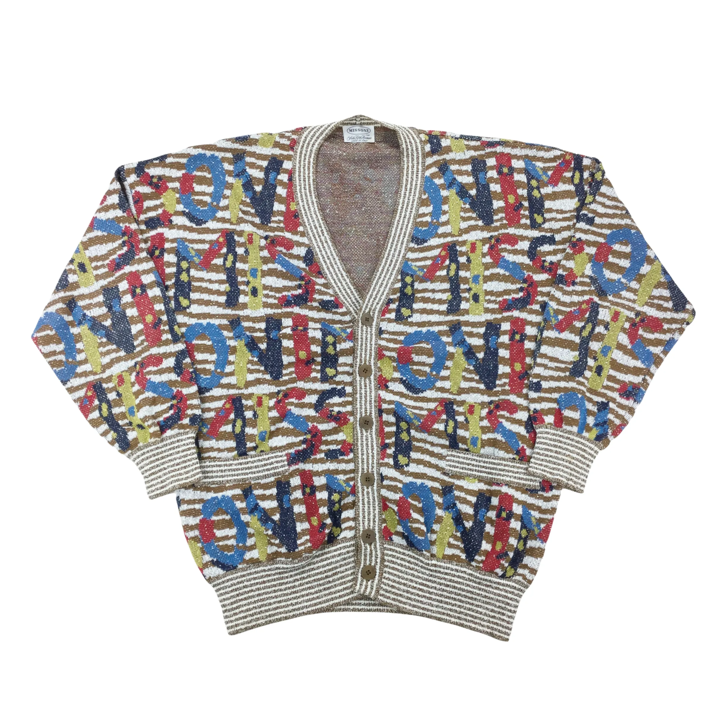 Missoni Laks Fifth Avenue 70s Cotton Cardigan - Large