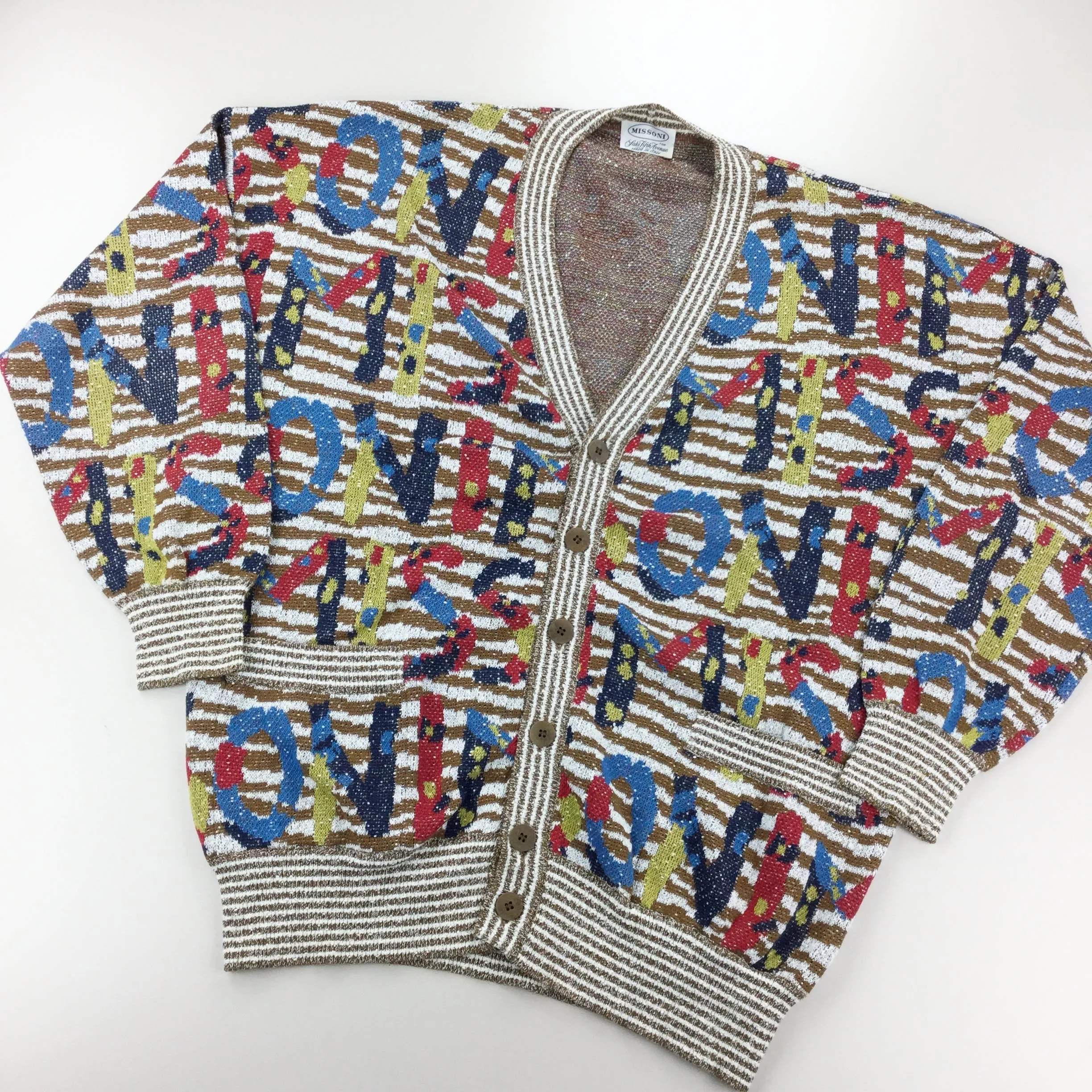 Missoni Laks Fifth Avenue 70s Cotton Cardigan - Large