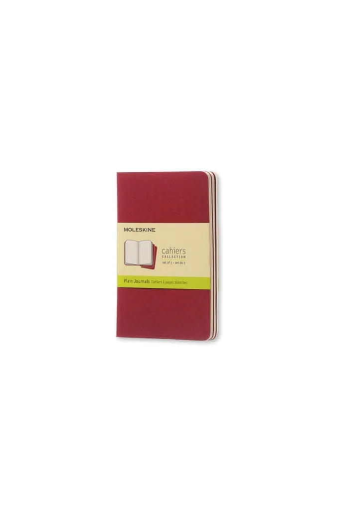 Moleskine - Cahier Notebook - Set Of 3 - Pocket