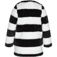 Molo Hilarie Jacket | Black and White Stripe