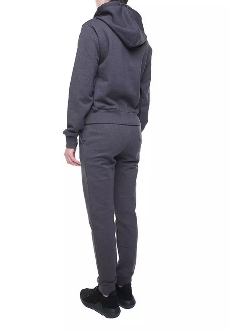 MOSCHINO Moschino Double Question Mark Logo Hoodie in Dark Grey