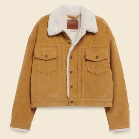 New Heritage Sherpa Jacket - Iced Coffee Corduroy