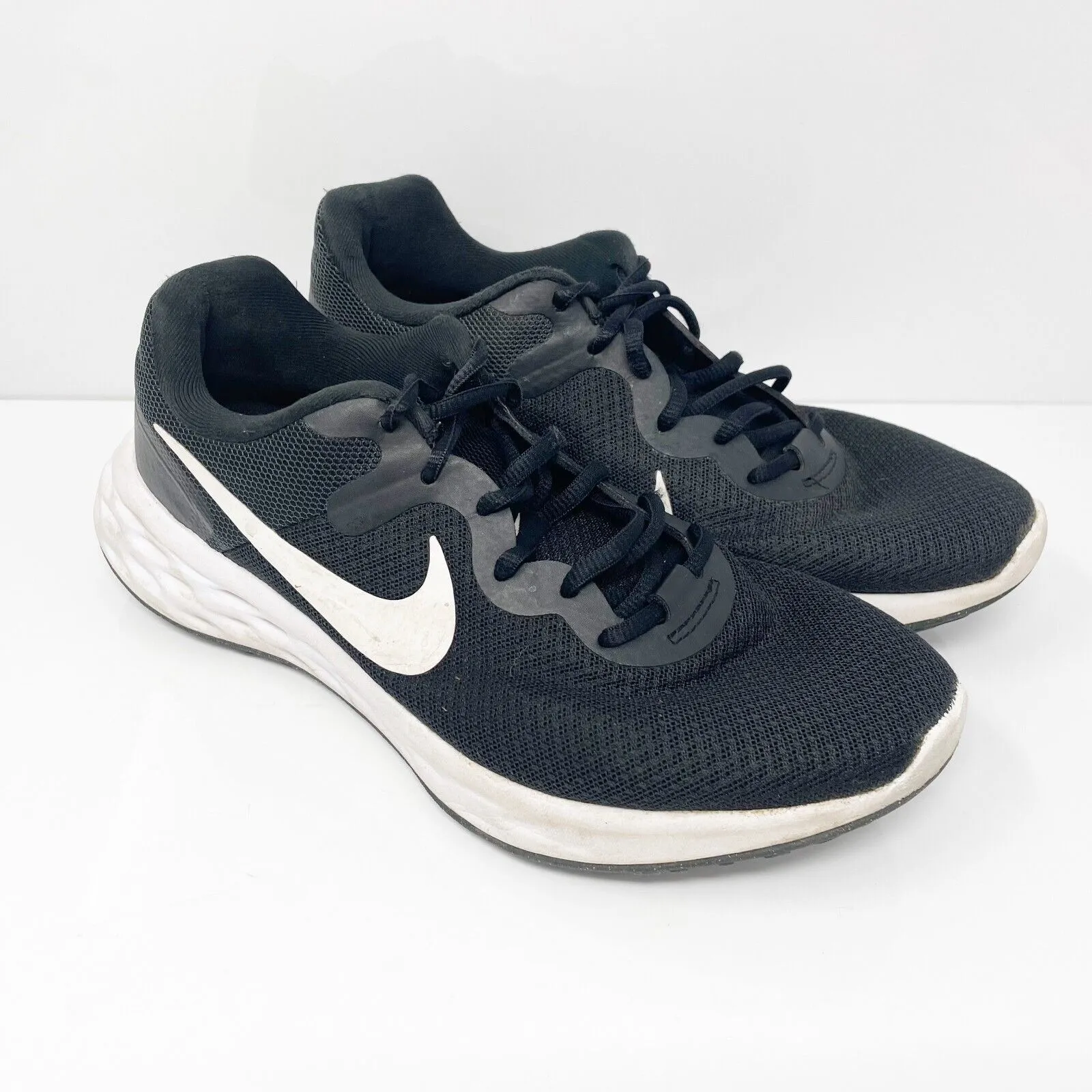 Nike Womens Revolution 6 NN DC3729-003 Black Running Shoes Sneakers Size 9