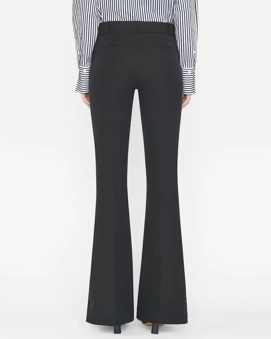 Noir Le High Flare Split Front Trouser