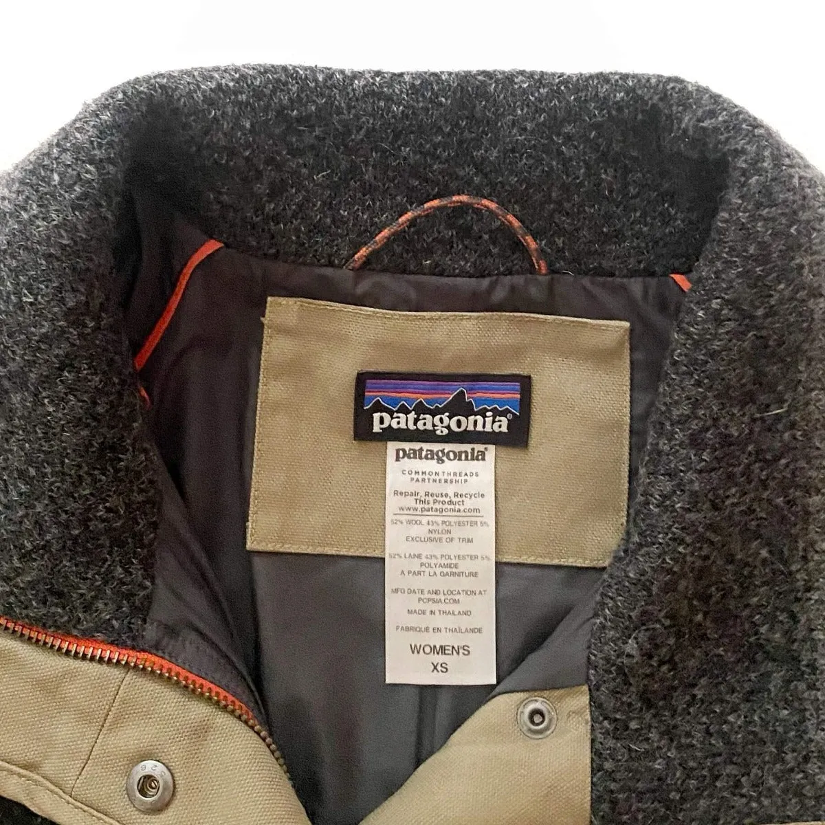 Patagonia Exclusive Fall 2014 Reclaimed Wool Coat