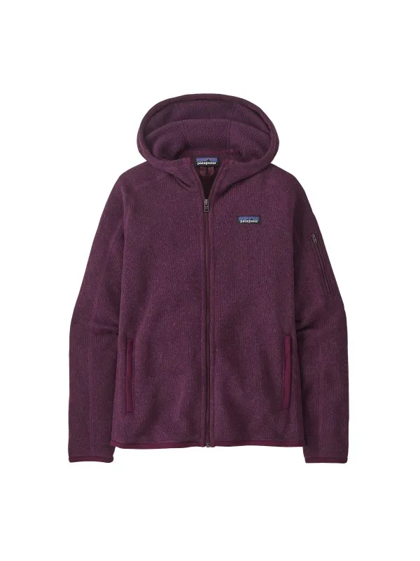 Patagonia Women's Better Sweater Fleece Hoody : Night Plum