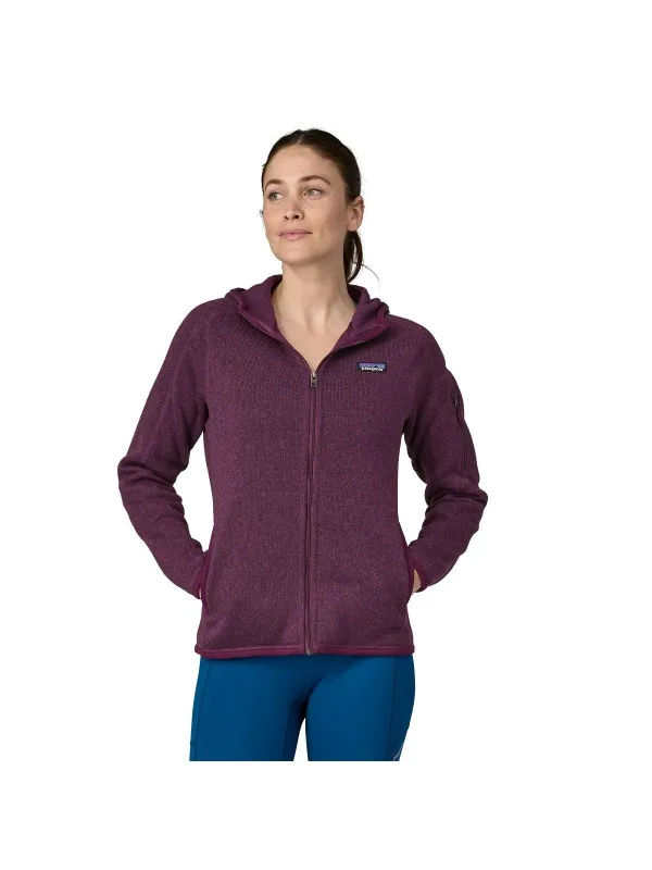 Patagonia Women's Better Sweater Fleece Hoody : Night Plum