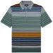 Paul Smith Striped Knitted Polo Smoke