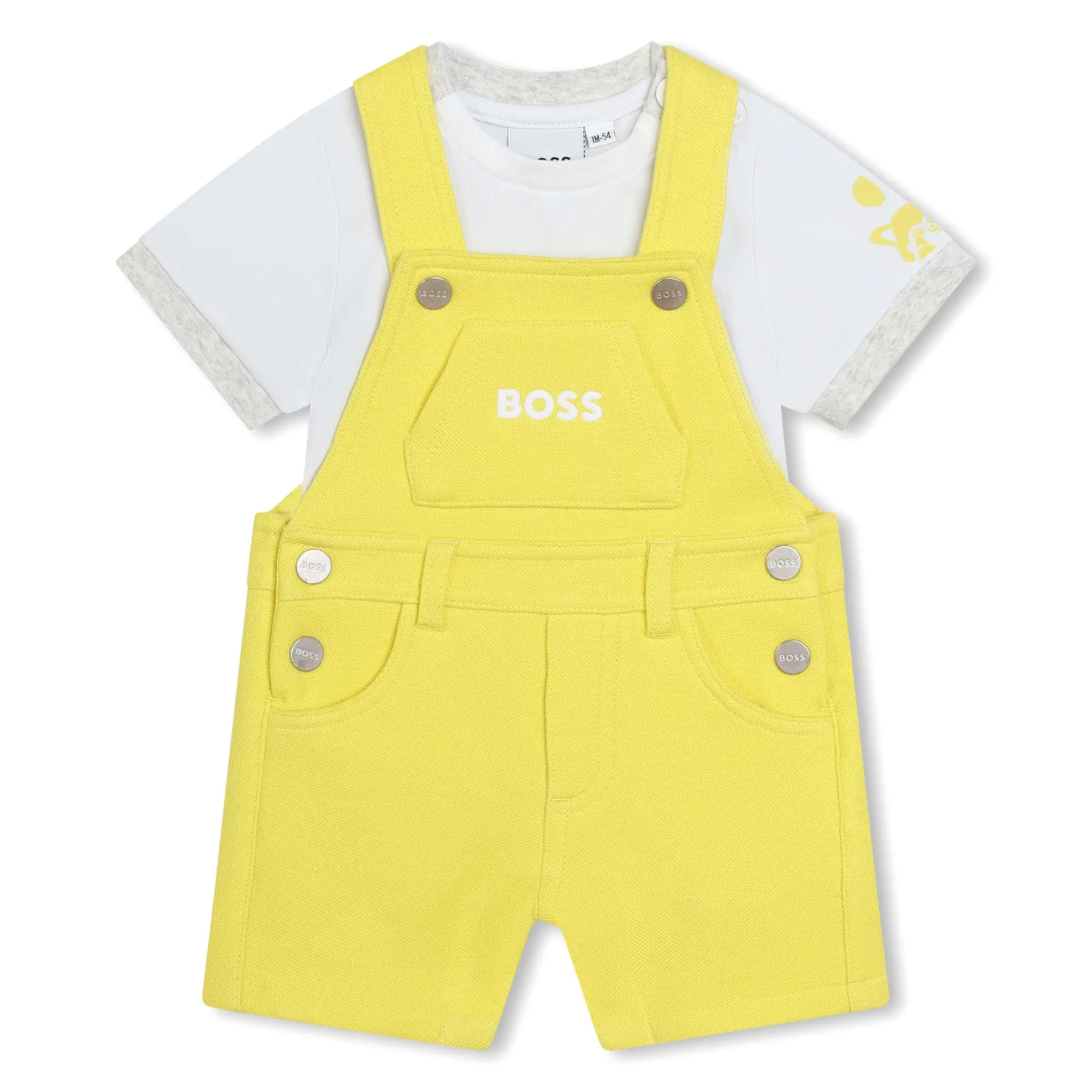 Peto para bebés Boss amarillo