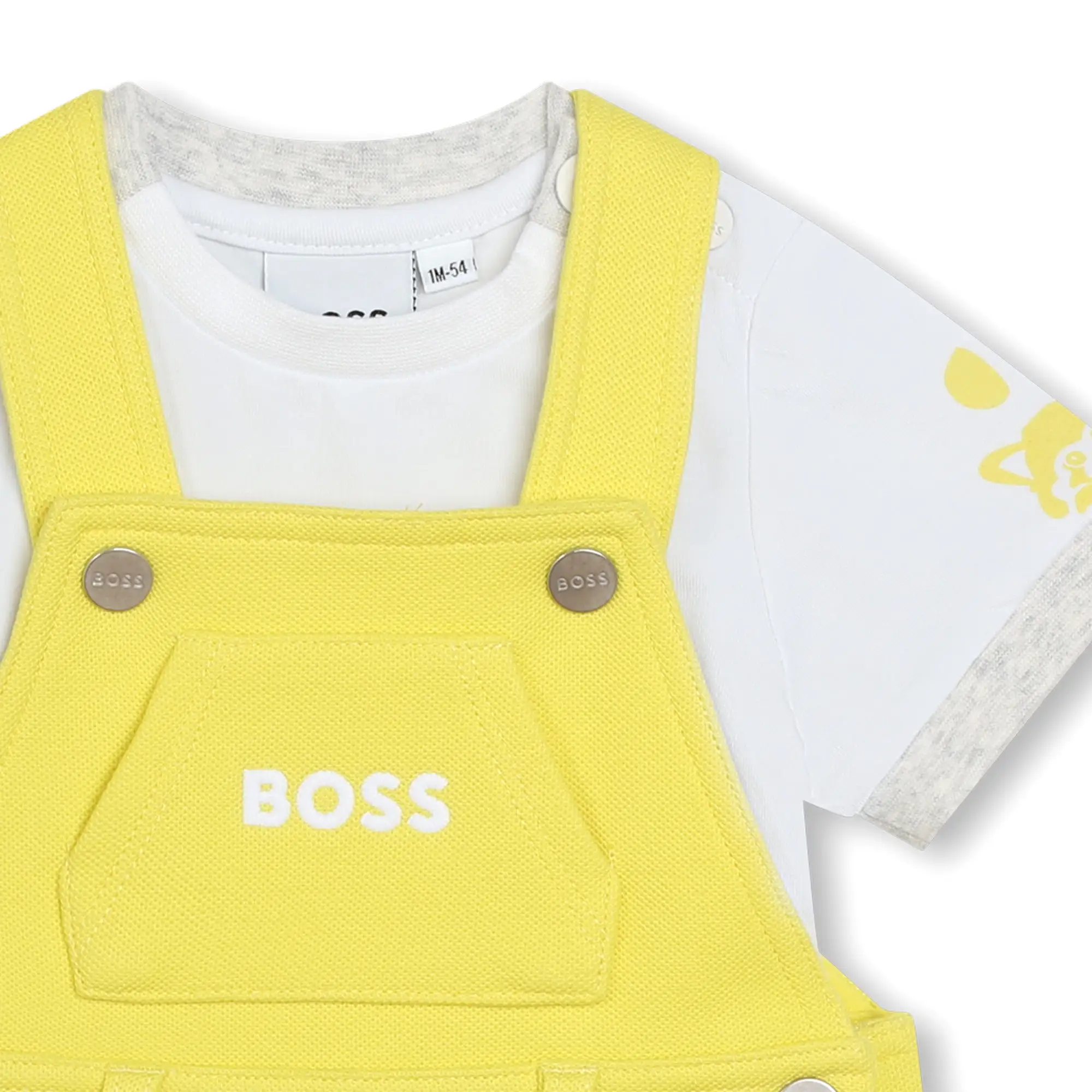 Peto para bebés Boss amarillo