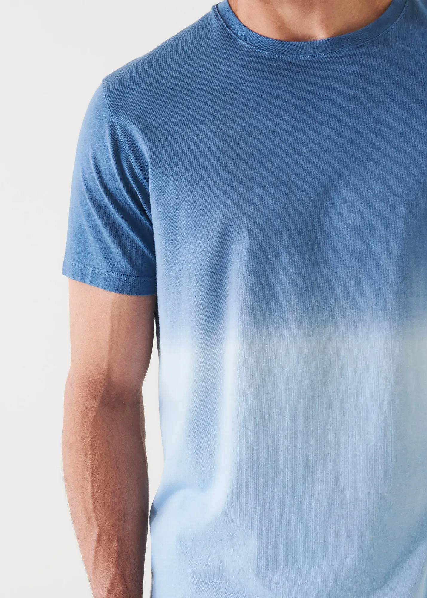 PIMA COTTON STRETCH DEGRADE T-SHIRT