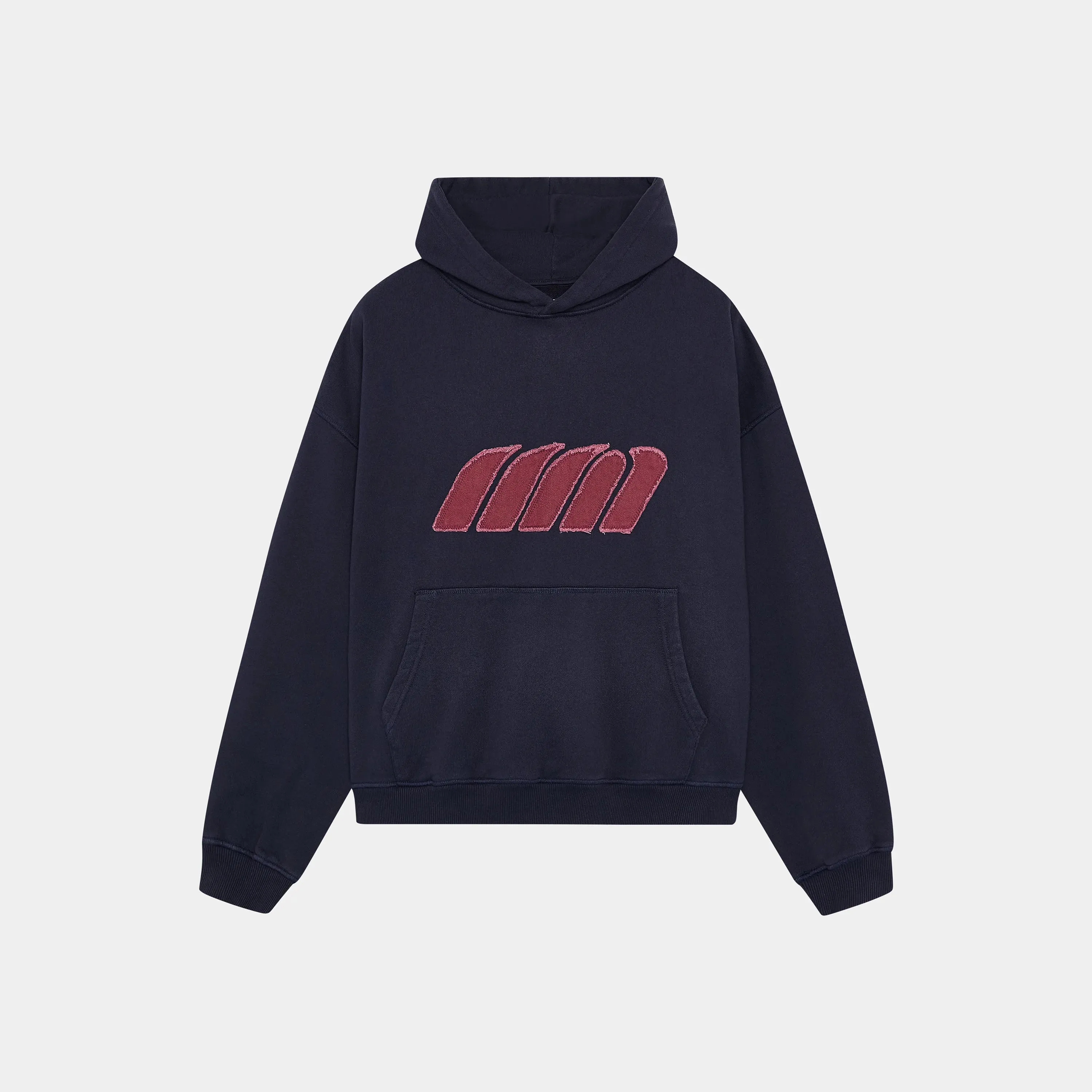 Plog Navy Oversized Hoodie