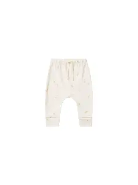 Quincy Mae - Ivory Ducks Drawstring Pants