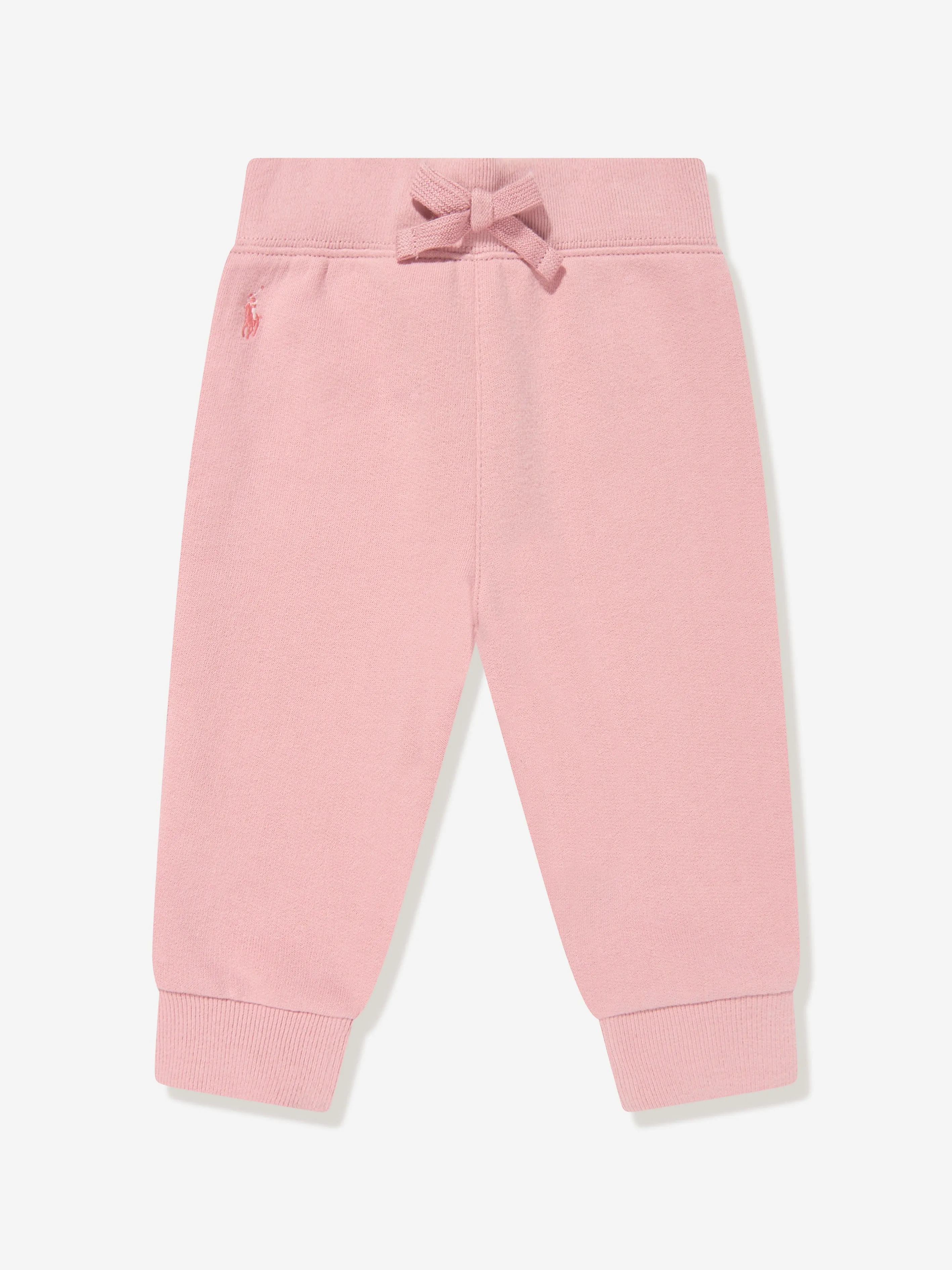 Ralph Lauren Baby Girls Logo Tracksuit in Pink