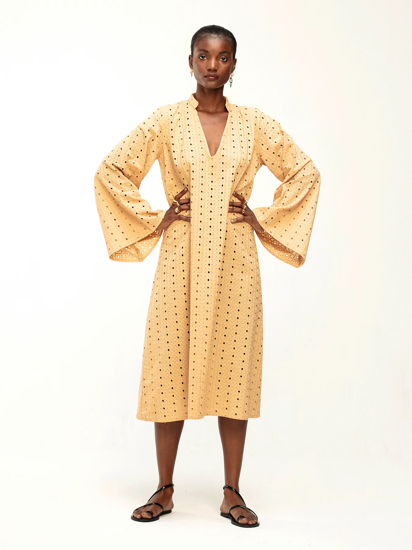 Rama Dress - Binta Camel