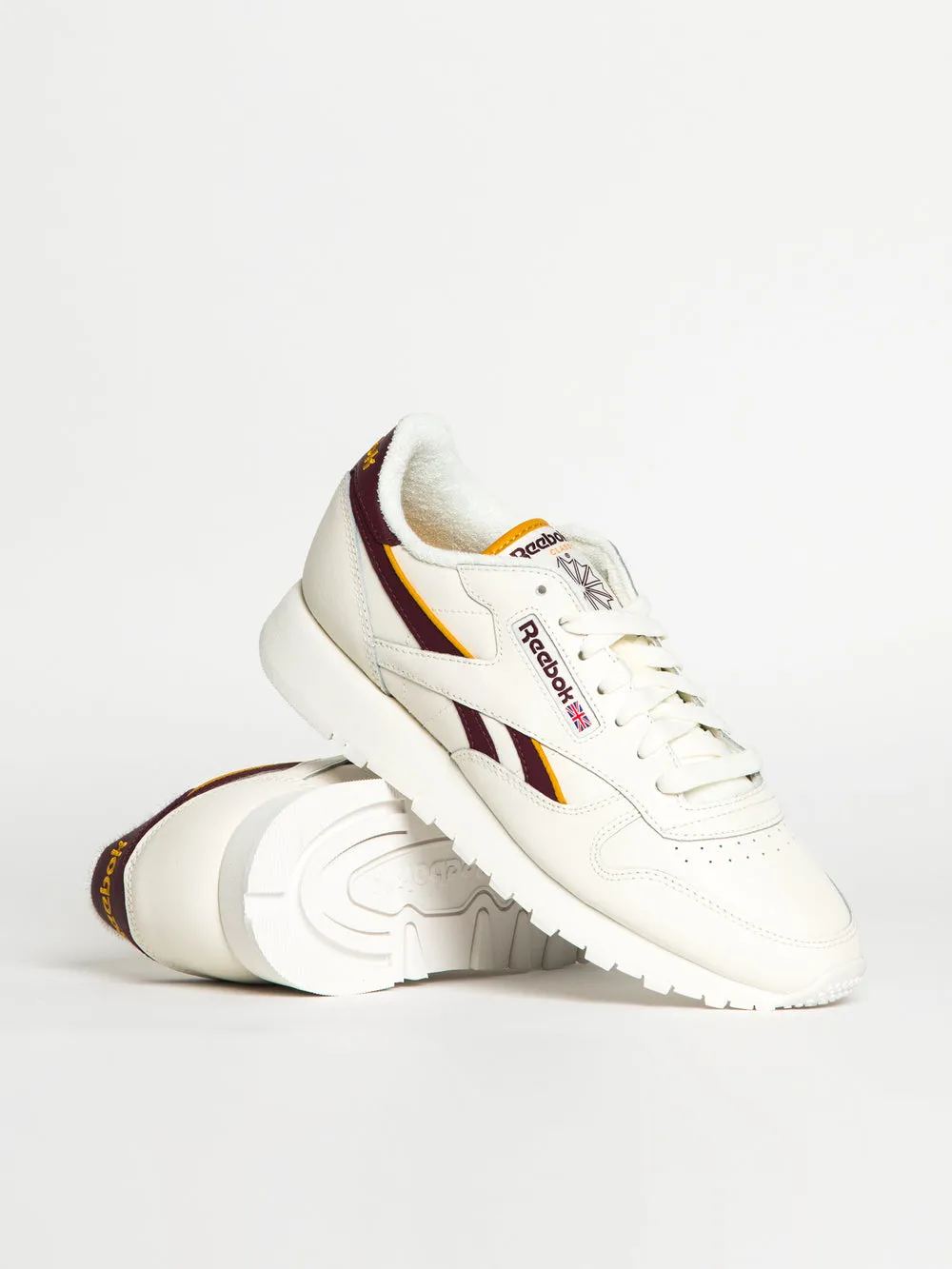 REEBOK MENS REEBOK CLASSIC LEATHER SNEAKER