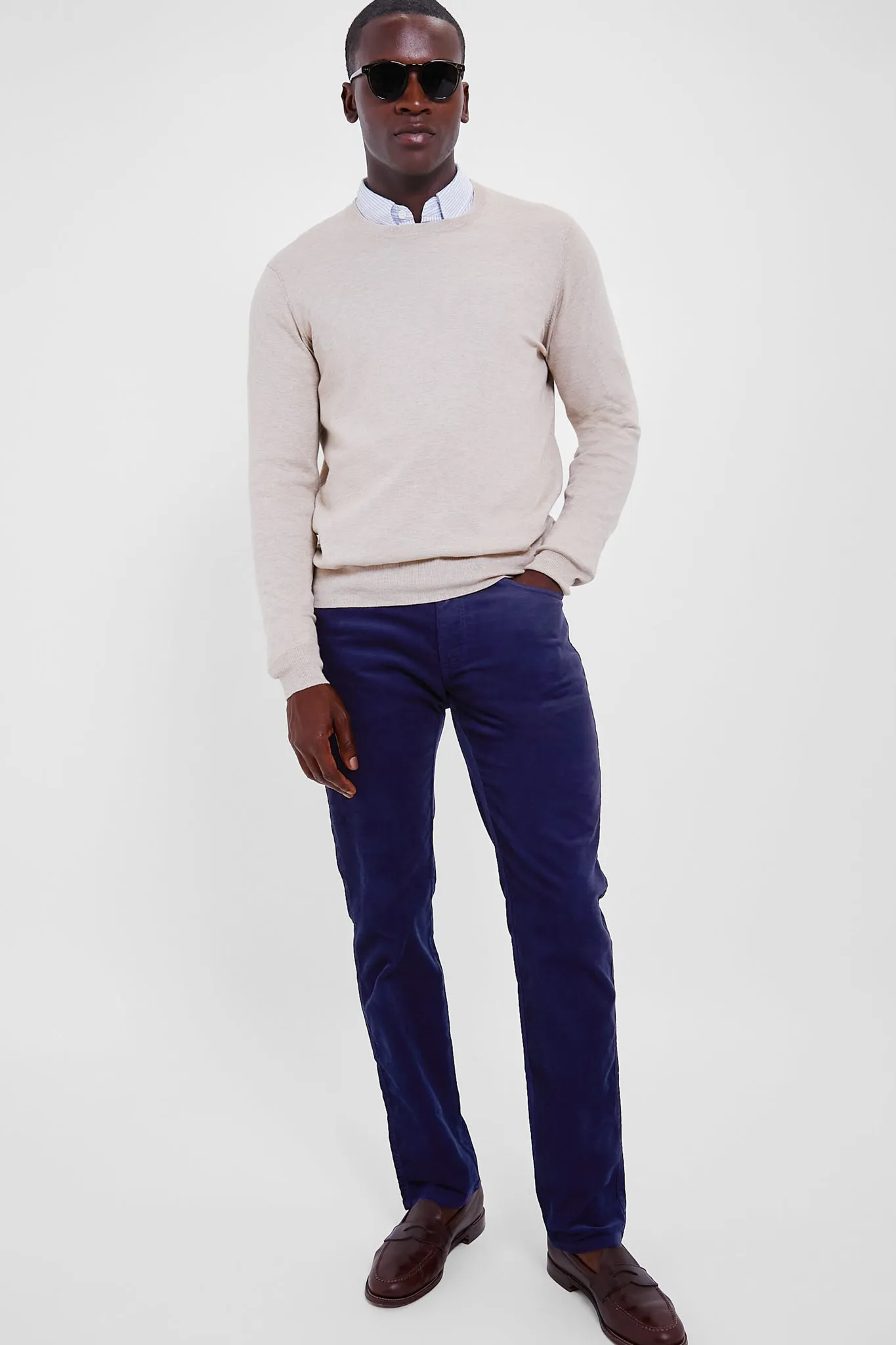 Soft Dune Heather Movement Crewneck Sweater