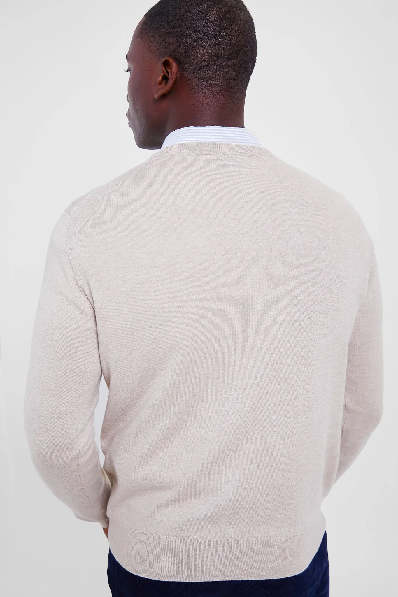 Soft Dune Heather Movement Crewneck Sweater