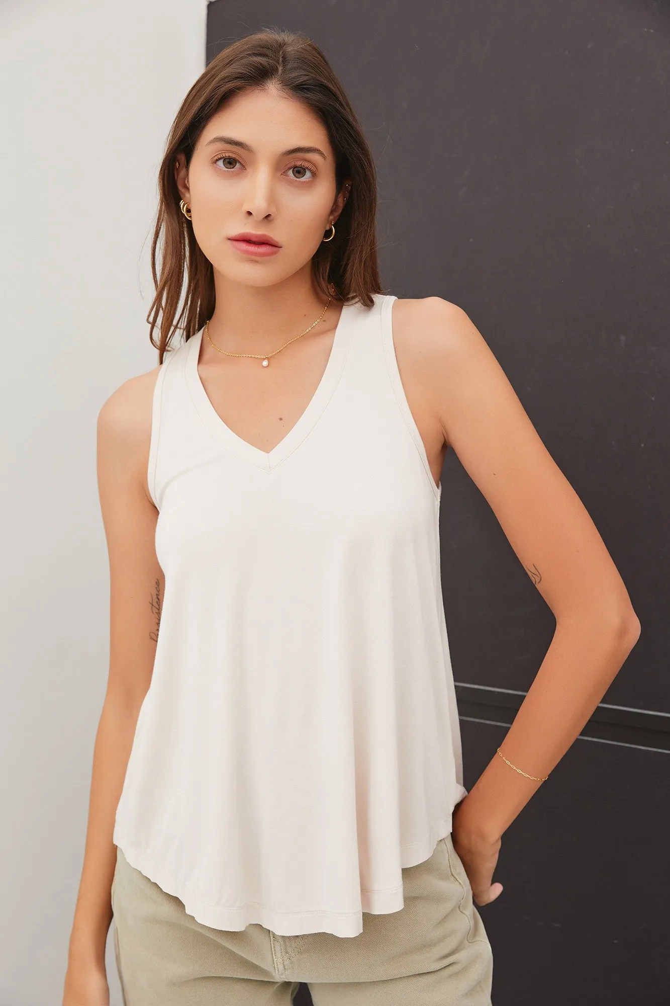 Soft V-Neck Tank