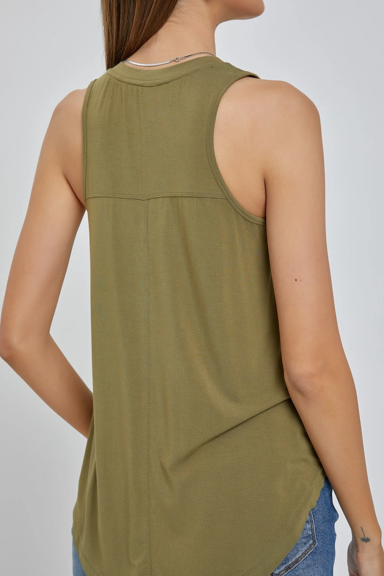 Soft V-Neck Tank