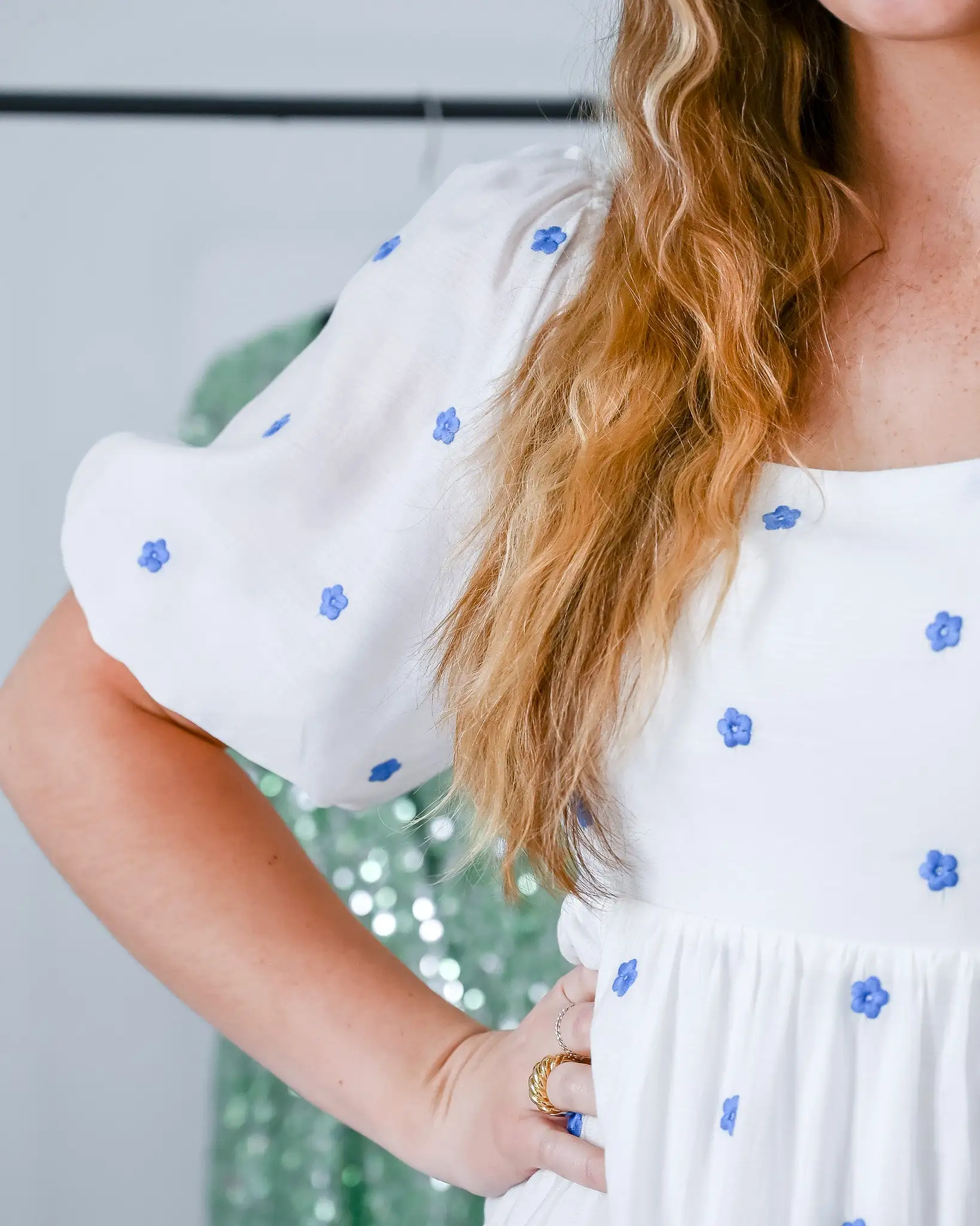 Sweet Nothing Embroidered Dress