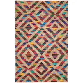 Tetra Chindi Multicolor Woven Jute 2x3 Rug