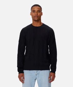 The Alessio Crew Neck Sweater - Navy 24