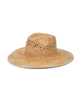 Two Tone Brim Woven Sunhat