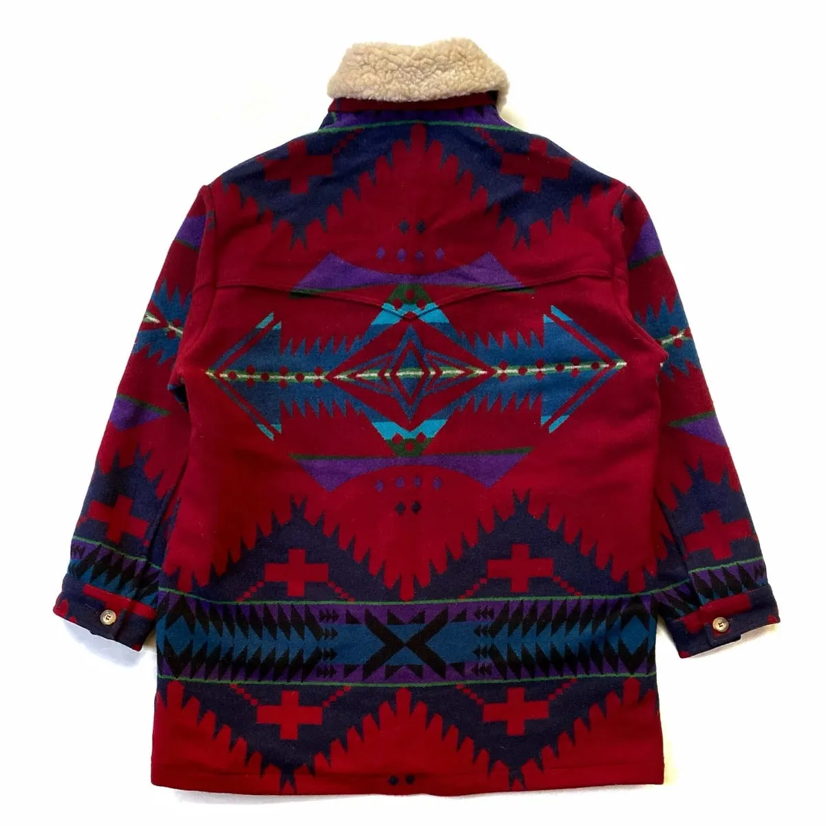 Vintage Pendleton Western Wear Wool Blanket Cloak Shaman Coat