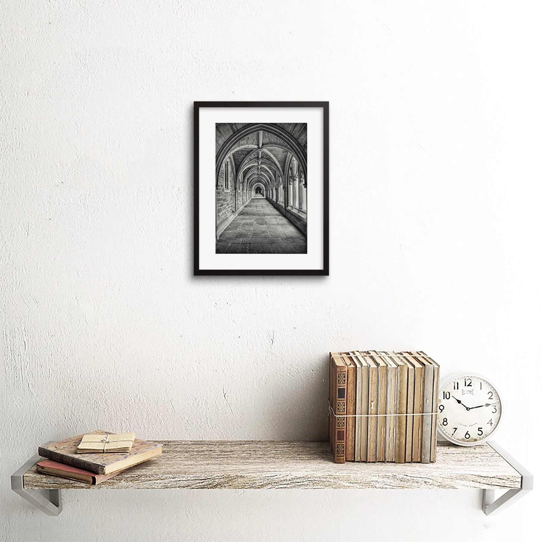 Wall Art & Pictures | Wall Art Print Armfield Stone Arched Hallway Framed | Artery8