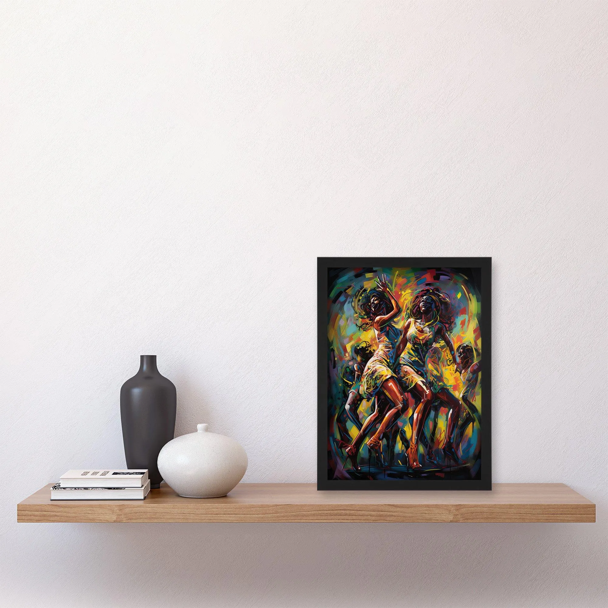 Wall Art & Pictures | Wall Art Print Black Arts Modern Dance Africa Contemporary Musical Painting Rhythm Body Energy Theatre