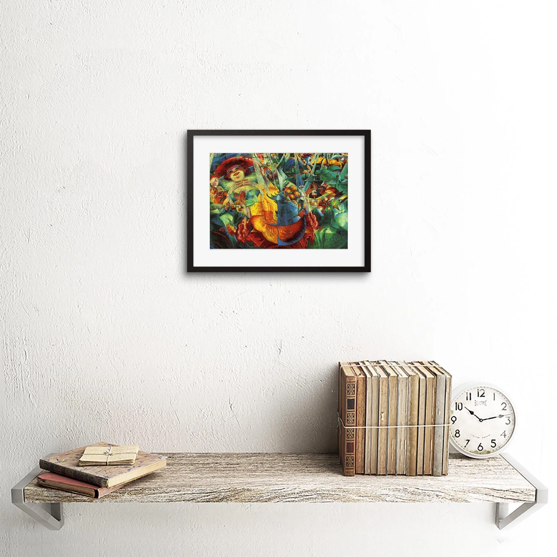 Wall Art & Pictures | Wall Art Print Boccioni Laughter Painting Framed | Artery8