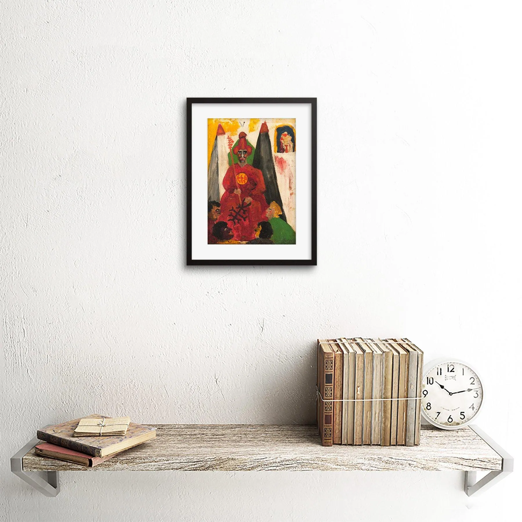 Wall Art & Pictures | Wall Art Print Crowley The Hierophant Framed | Artery8