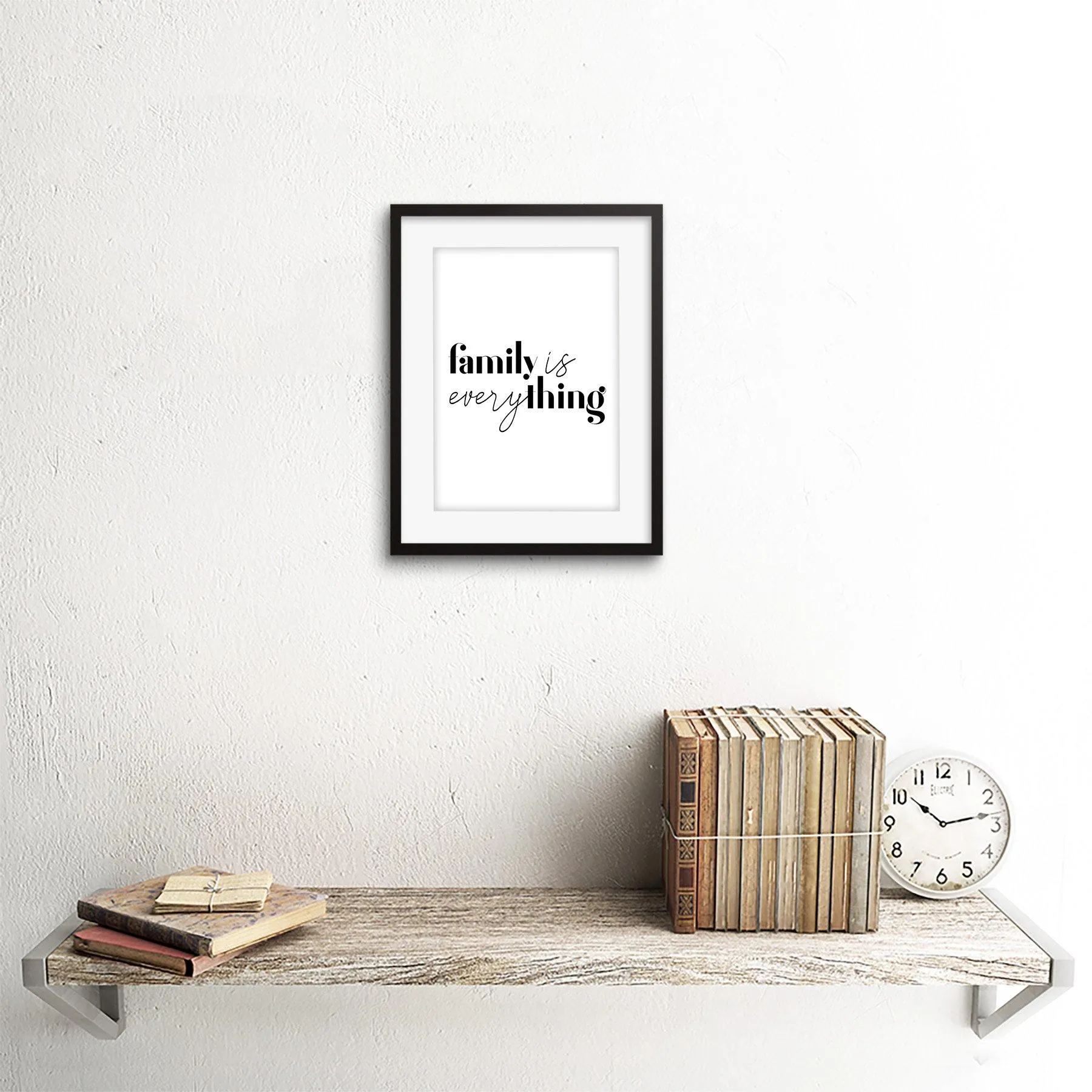 Wall Art & Pictures | Wall Art Print Family is Everything Framed | Artery8